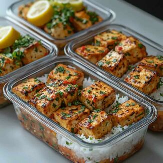 Imagem da notícia Meal Prep Rica em Proteínas: Tofu ao Molho Cítrico para Uma Refeição Saudável e Saborosa